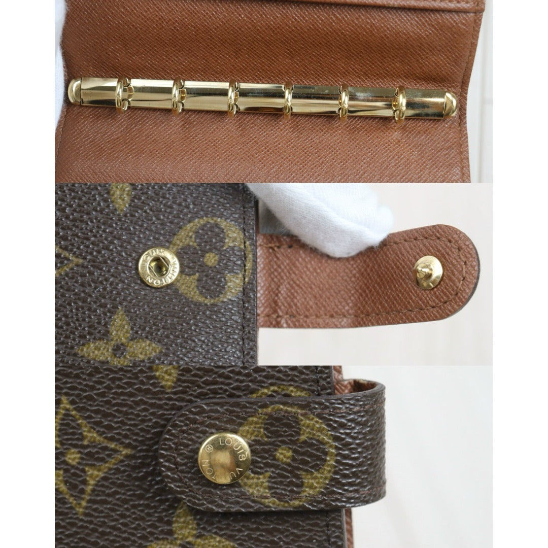 Include Entrupy Certificate of Authenticity｜Very Good ( Rank A) ｜Louis Vuitton Monogram Agenda PM｜26101404