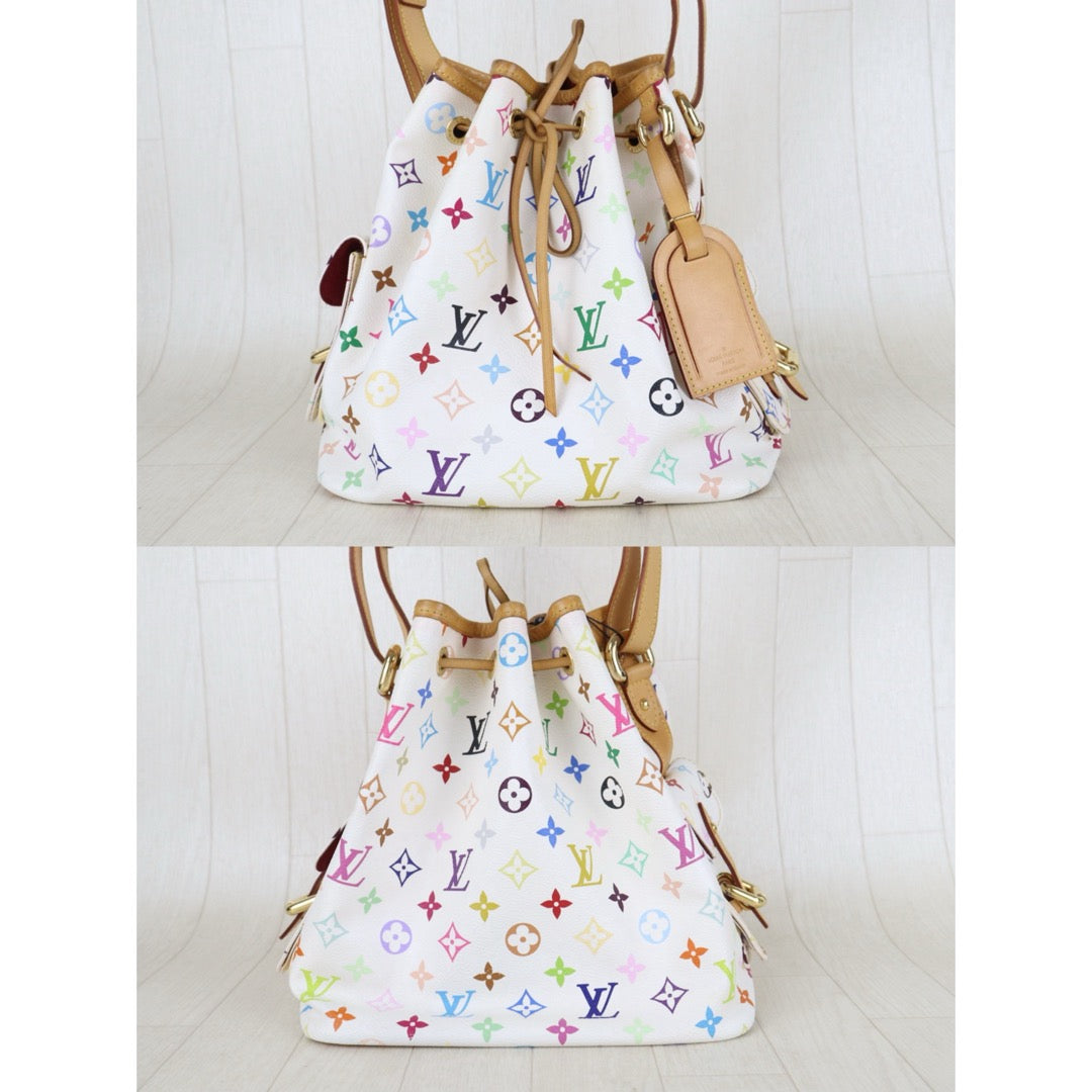 Include Entrupy Certificate of Authenticity｜Good ( Rank AB)｜Louis Vuitton Takashi Murakam Multi Monogram Petit Noe ShoulderBag｜S26090724