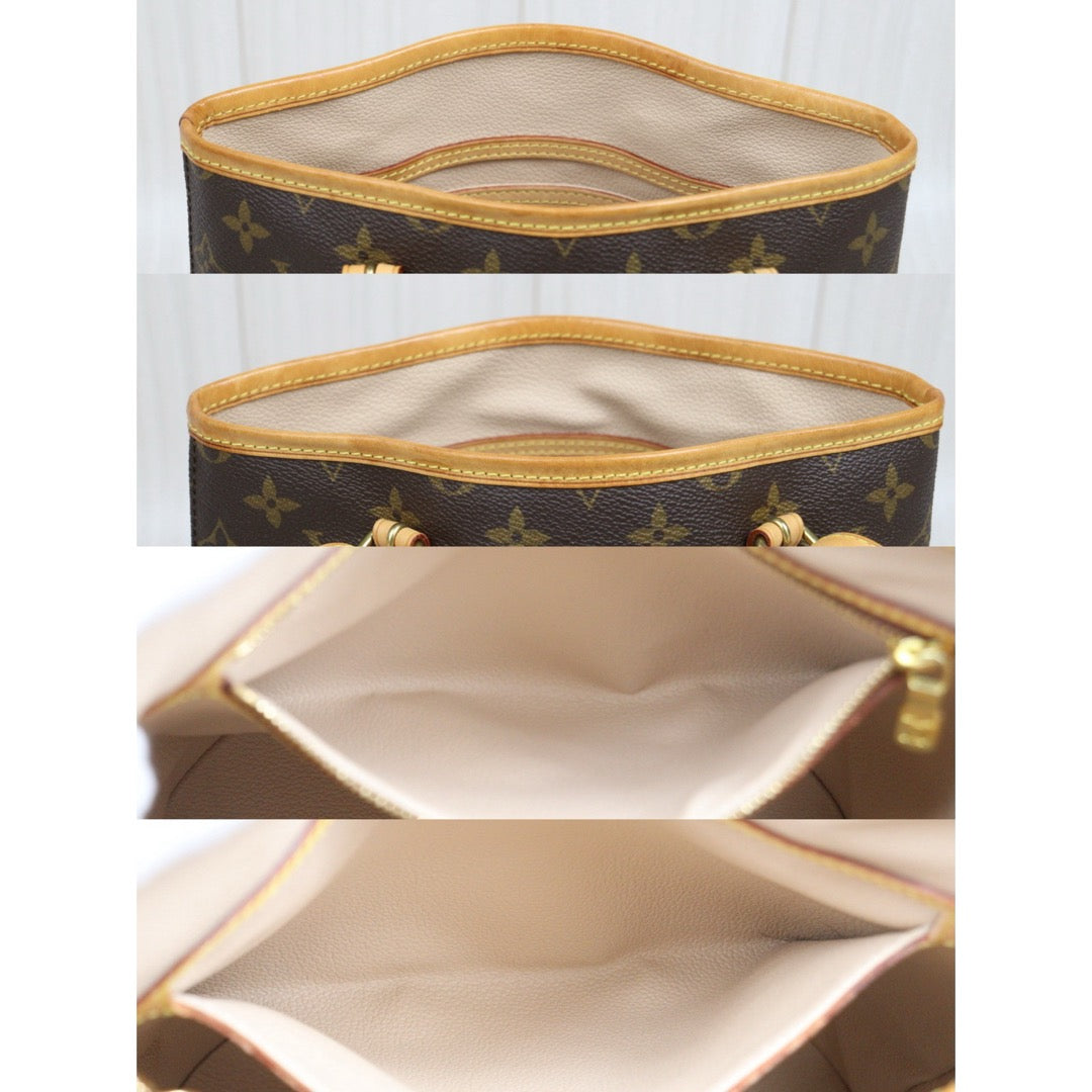 Include Entrupy Certificate of Authenticity｜Good ( Rank AB)｜ Louis Vuitton Monogram  Petit Bucket PM Tote Bag  ｜26042304