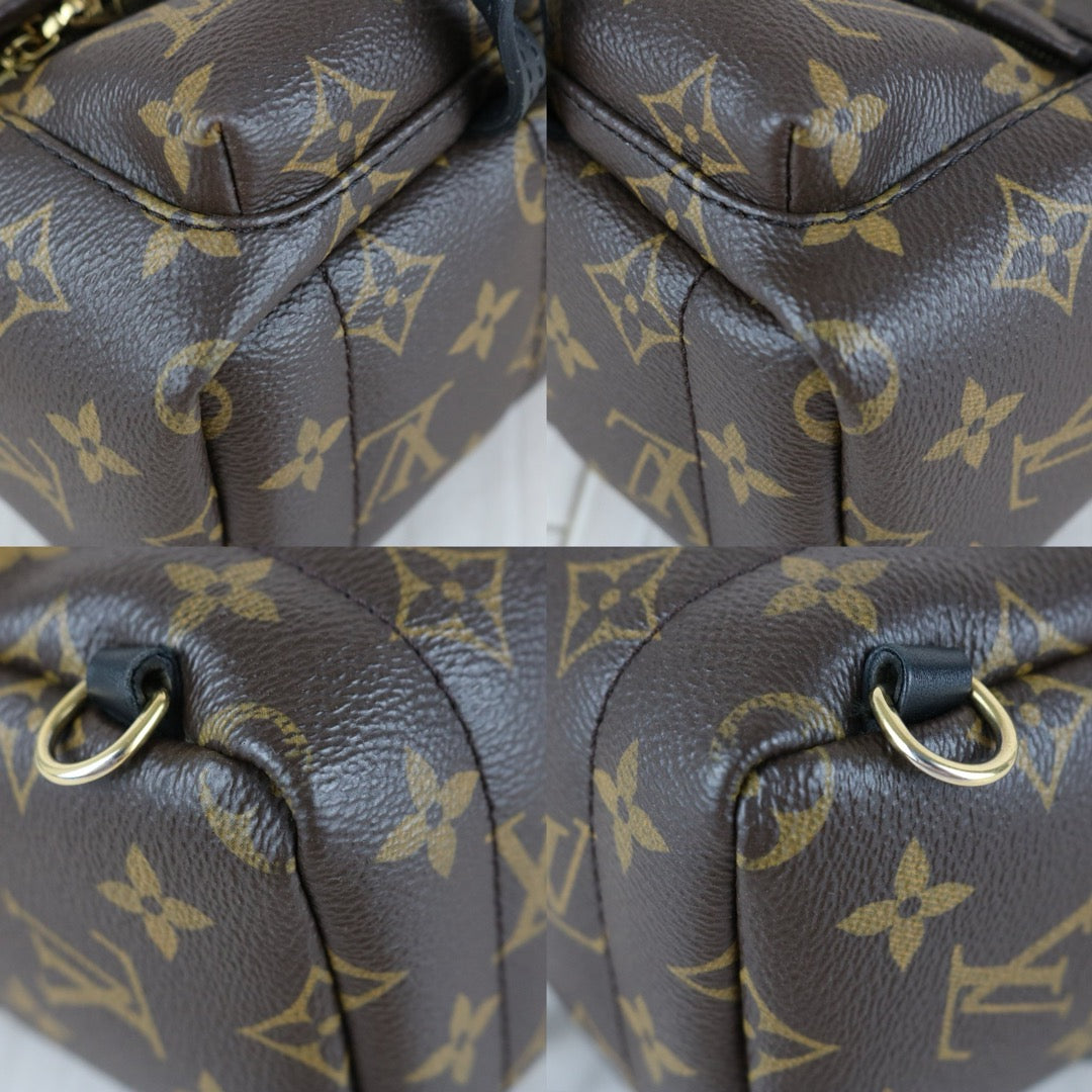 Very Good ( Rank A) ｜  LV Monogram Coated Canvas Mini Palm Springs Backpack｜X25082203
