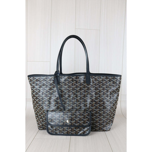 Very Good ( Rank A)｜ Goyard Saint-Louis MM Tote Bag Black｜S25112911