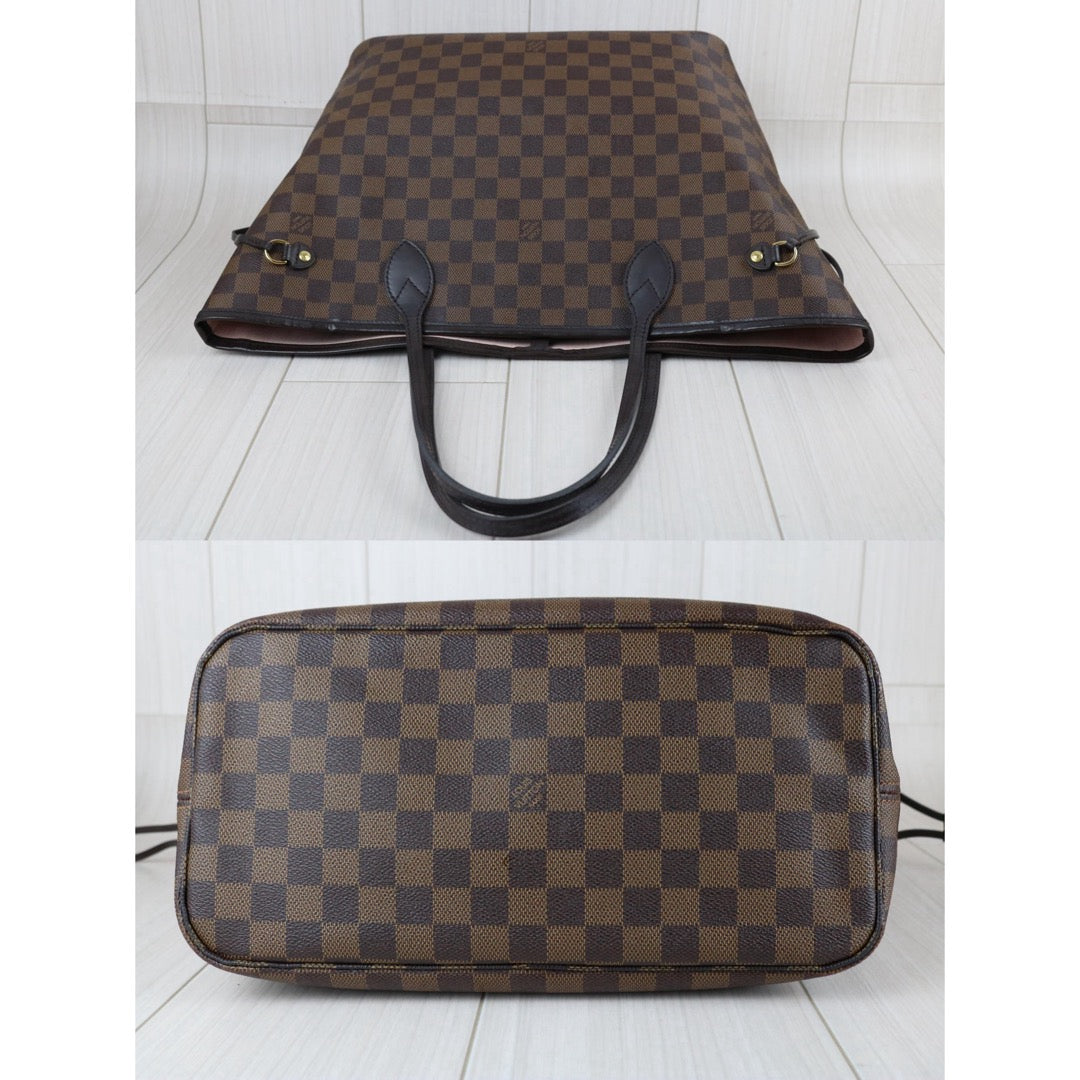 Include Entrupy Certificate of Authenticity｜Good ( Rank AB)｜Louis Vuitton Damier Neverfull MM With Pouch ｜S26052515