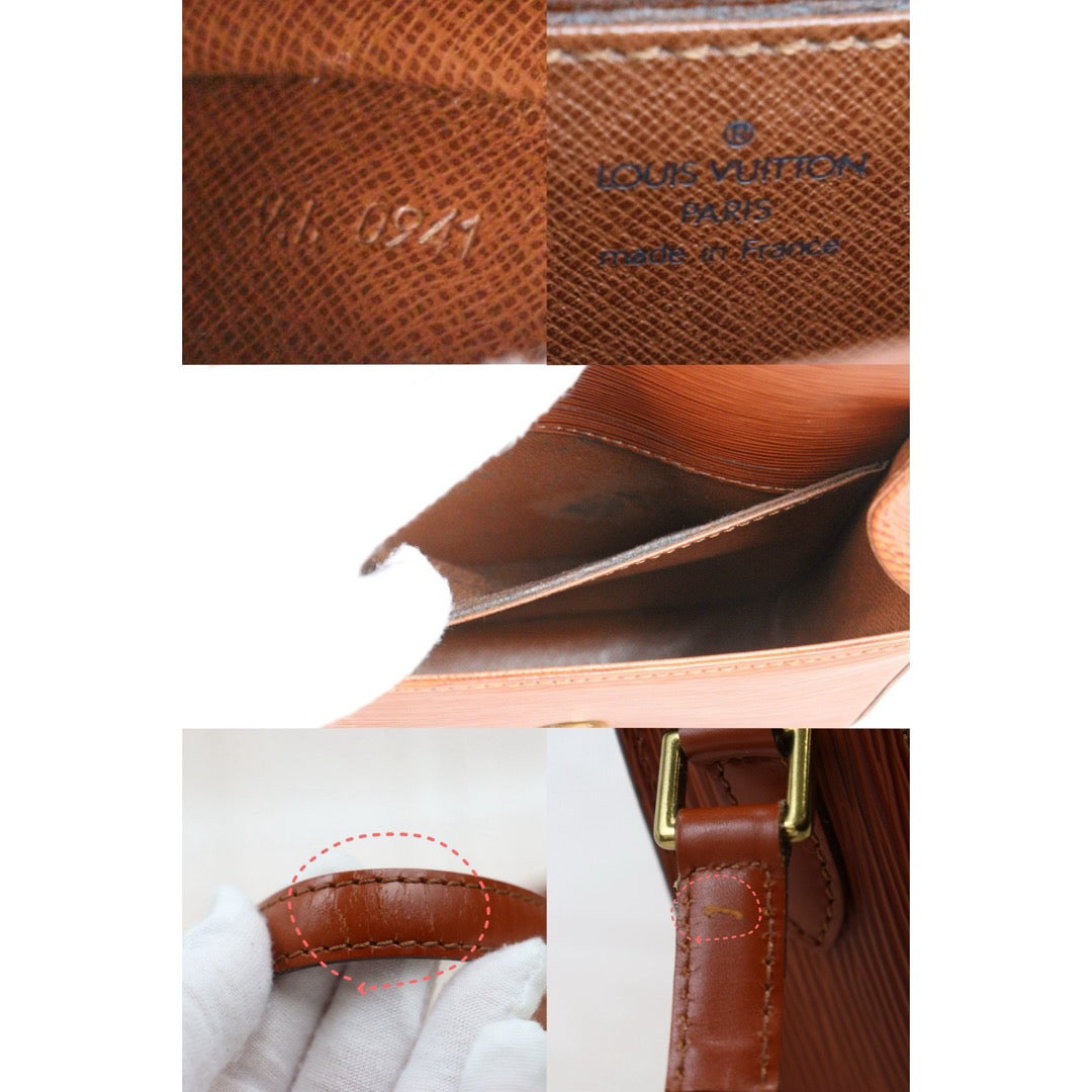 Good ( Rank AB)｜ LV Epi Saint Cloud PM Shoulder Bag Caramel｜V25102805