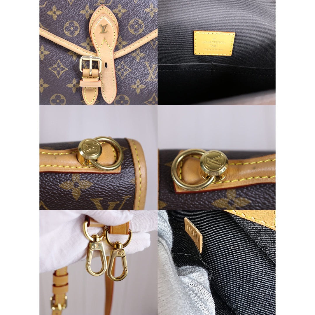 Rank AB｜  LV Monogram Ivy Shoulder Bag  ｜S24030409