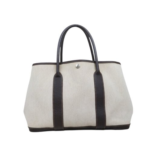 Very Good ( Rank A)｜ HERMES Garden Party PM Handbag □H Stamp Made In 2004 Year｜25101503