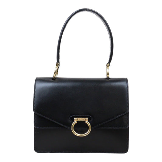 Rank A｜ CELINE Vintage Box Calf Leather Hand  Bag Black｜24060305