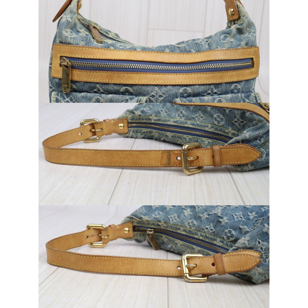 Fair ( Rank B) ｜  LV Monogram Baggy Denim Shoulder Bag｜A25091803