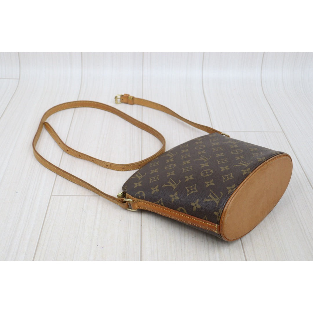 Include Entrupy Certificate of Authenticity｜Fair ( Rank B)｜Louis Vuitton Monogram Drouot Shoulder Bag MM｜26011408