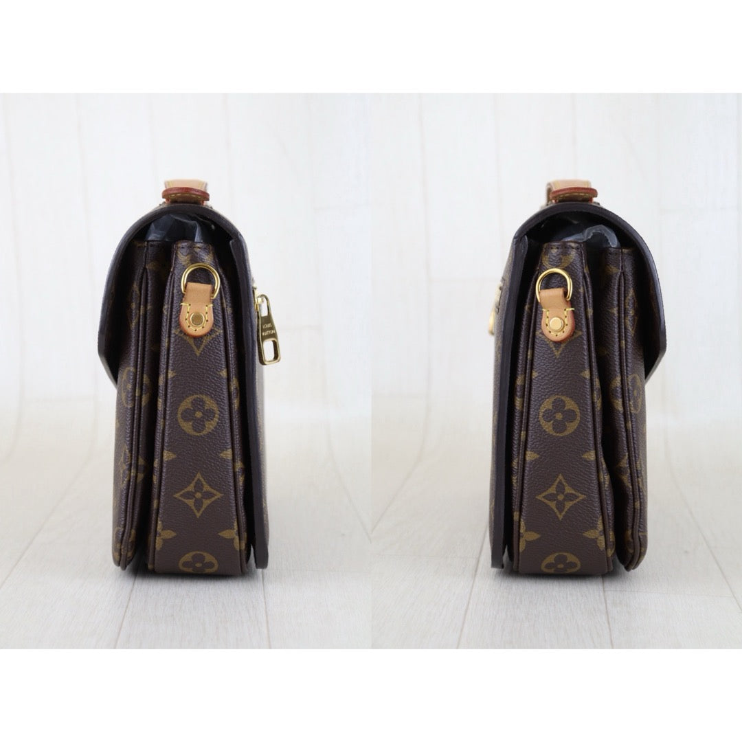 Include Entrupy Certificate of Authenticity｜Good ( Rank AB)｜Louis Vuitton Monogram Pichette Metis ShoulderBag ｜S26030829