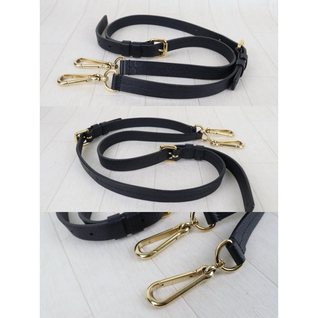 Include Entrupy Certificate of Authenticity｜Very Good ( Rank A)｜ Louis Vuitton  Current Model Monogram Empreinte Speedy 35 Handbag Shoulder Bag  Black｜S26060802