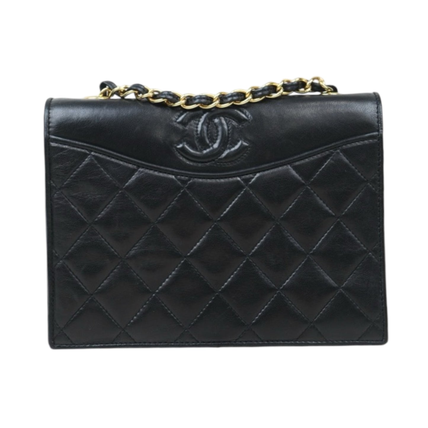 Very Good ( Rank A)｜ CHANEL  Matrasse Lambskin Shoulder Bag Made in 1989-1991 Year｜24091201