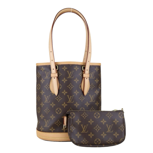 Excellent（Rank SA）｜LV Monogram Petit Bucket PM Tote Bag｜H25021902