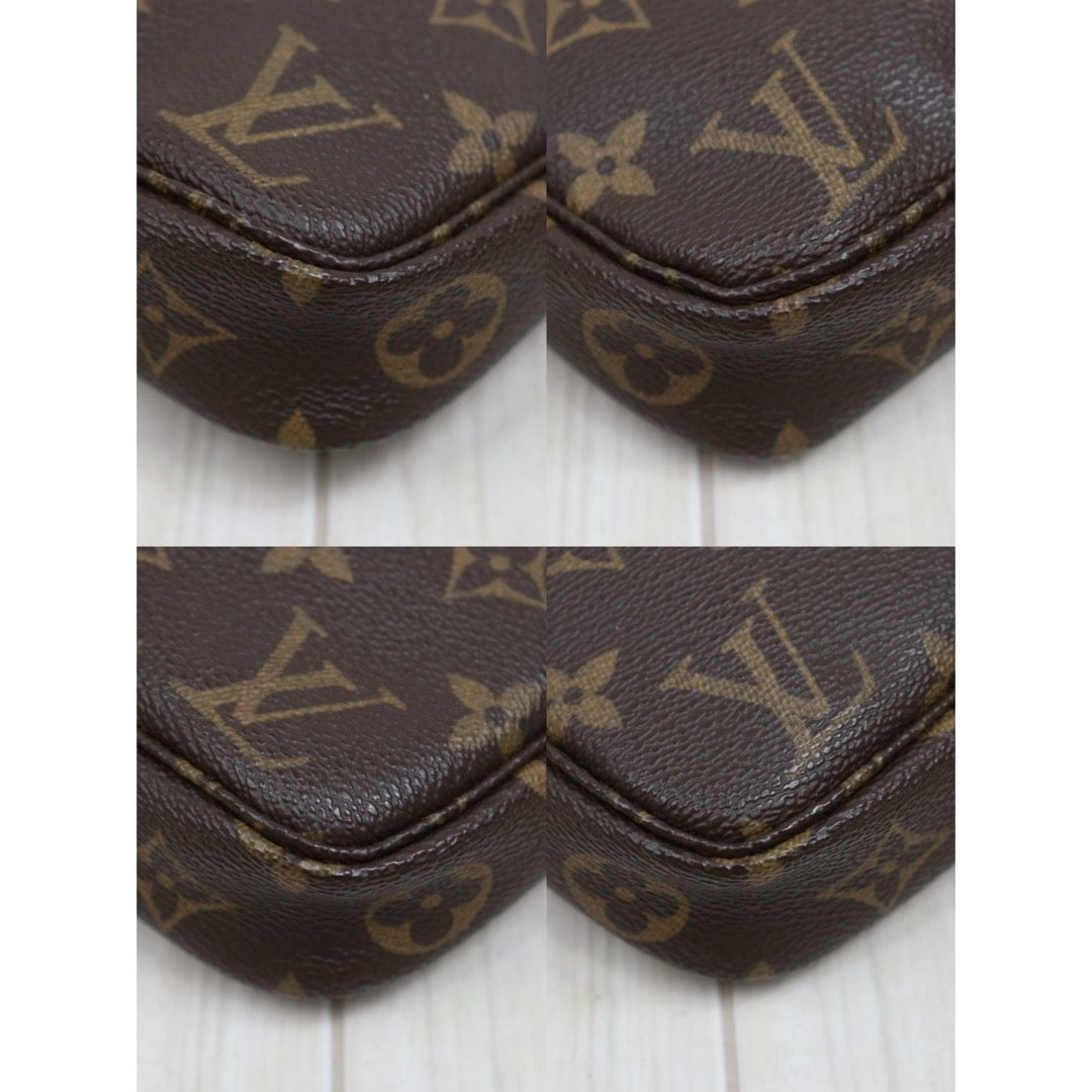 Include Entrupy Certificate of Authenticity｜Good ( Rank AB)｜Louis Vuitton Monogram Pochette Accessoires ｜26052804