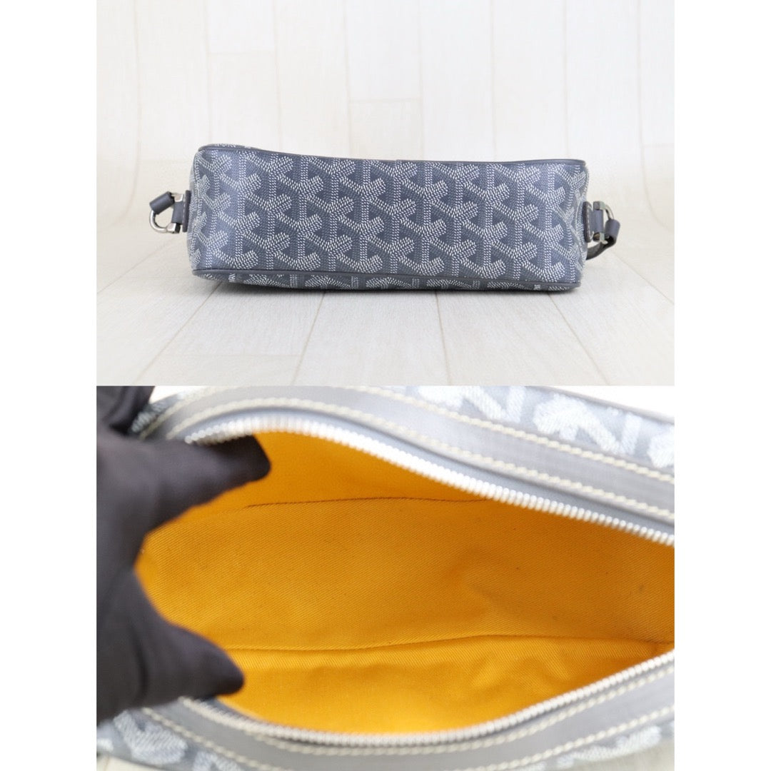 Very Good ( Rank A) ｜ Goyard Cap Vert Shoulder Bag Grey｜H25011313