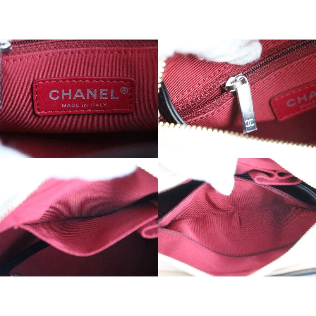 Include Entrupy Certificate of Authenticity｜Excellent（Rank SA）｜Full Set CHANEL PM Gabrielle Calf Leather Shoulder Bag Beige Made In 2018-2019Year｜S26060204