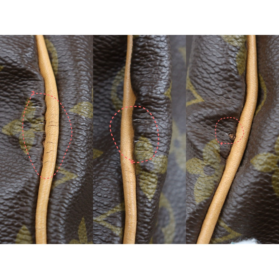 Include Entrupy Certificate of Authenticity｜Good ( Rank AB) ｜ Louis Vuitton Monogram Keepall Bandouliere 45 Handbag｜26031607