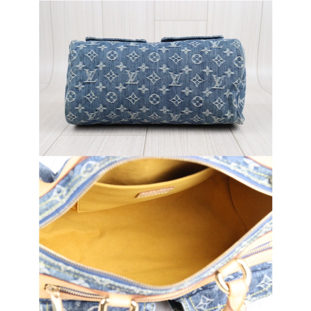 Rank AB ｜  LV Monogram Denim  Handbag   ｜23112918