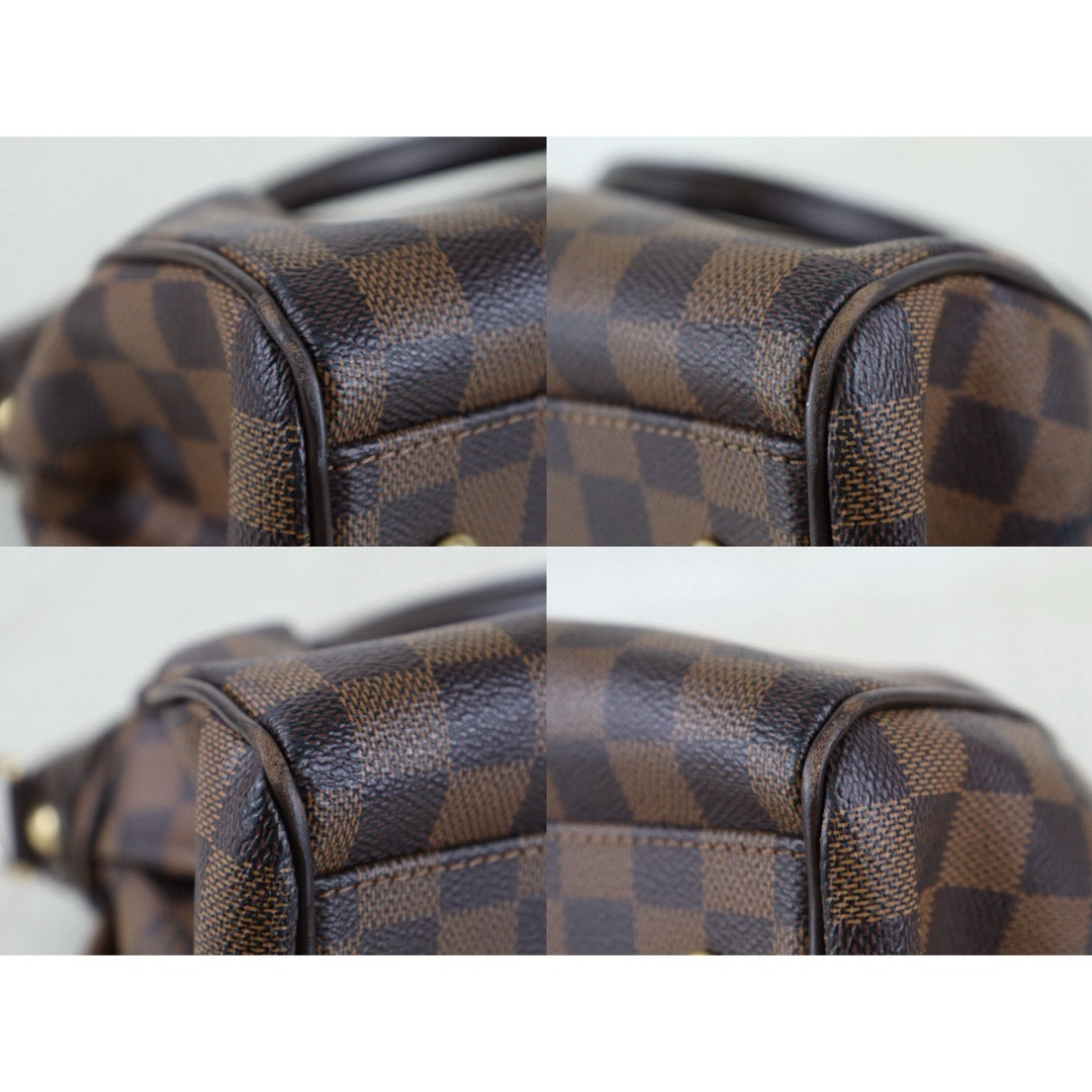 Include Entrupy Certificate of Authenticity｜Good ( Rank AB)｜ Louis Vuitton Damier Trevi PM Hand Bag With Shoulder Strap｜Z26091609