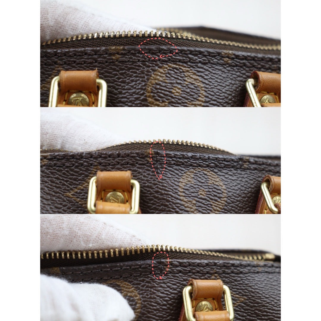 Rank AB ｜LV Monogram Nano Speedy  Shoulder Bag｜S24042603