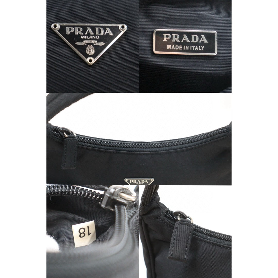 Very Good ( Rank A) ｜ PRADA HOBO HandBag Black｜24111201