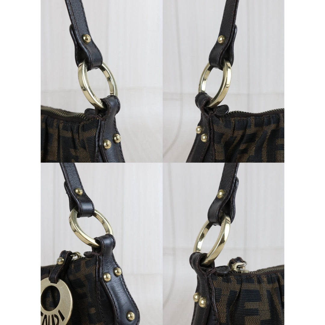 Include Entrupy Certificate of Authenticity｜Good ( Rank AB)｜ FENDI Mamma Shoulder Bag  ｜S26073110