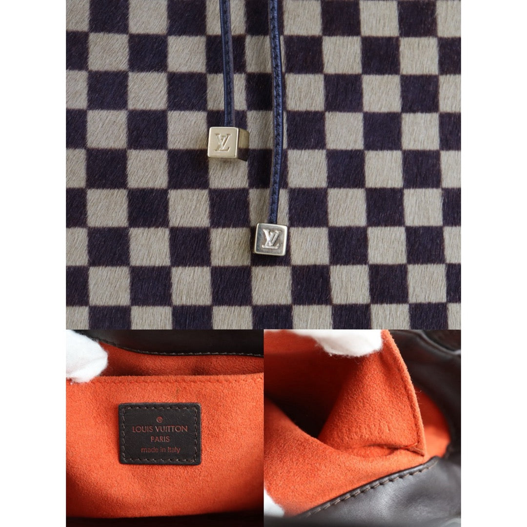 Good ( Rank AB)｜ LV Gazelle Damier Vavin Tote Handbag  Brown ｜H25112804