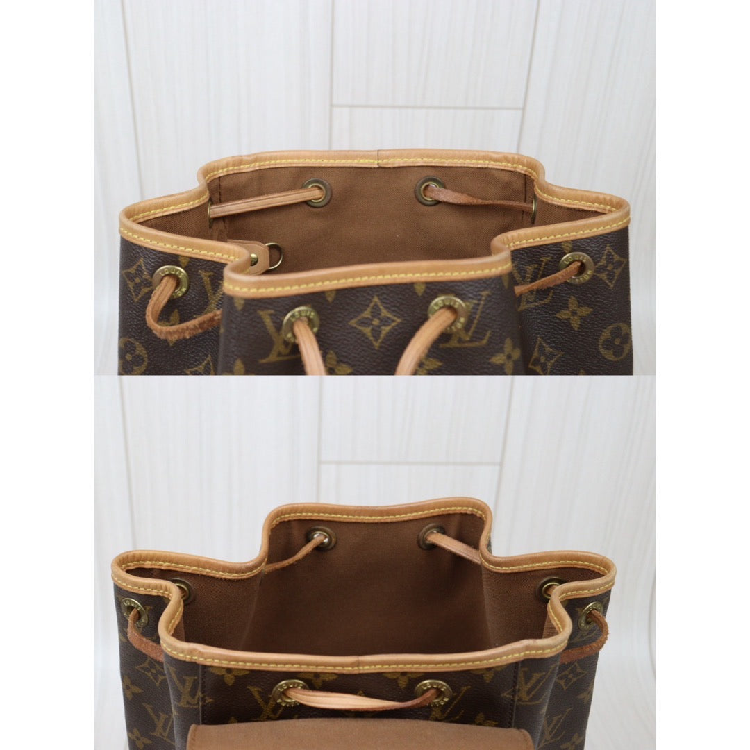 Rank AB｜ LV Monogram Montsouris MM Backpack｜24051103