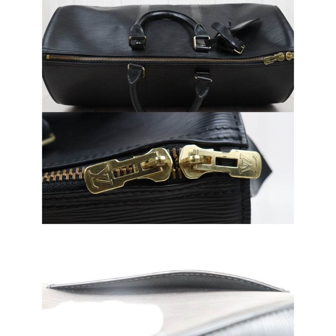 Very Good ( Rank A)｜ LV Epi Keypol Bandrière 45 Black Hand Bag｜25041412