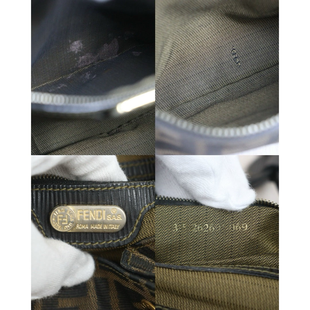 Include Entrupy Certificate of Authenticity｜Good ( Rank AB)｜ FENDI Mamma Mixed-leather Mini  Backpack｜S26080613