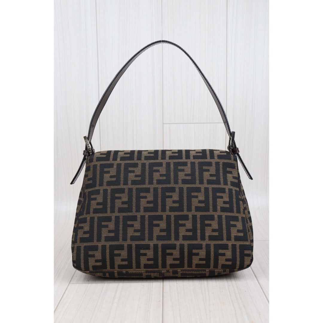 Rank AB｜ FENDI Zucca Mamma Baguette Shoulder Bag ｜23113002