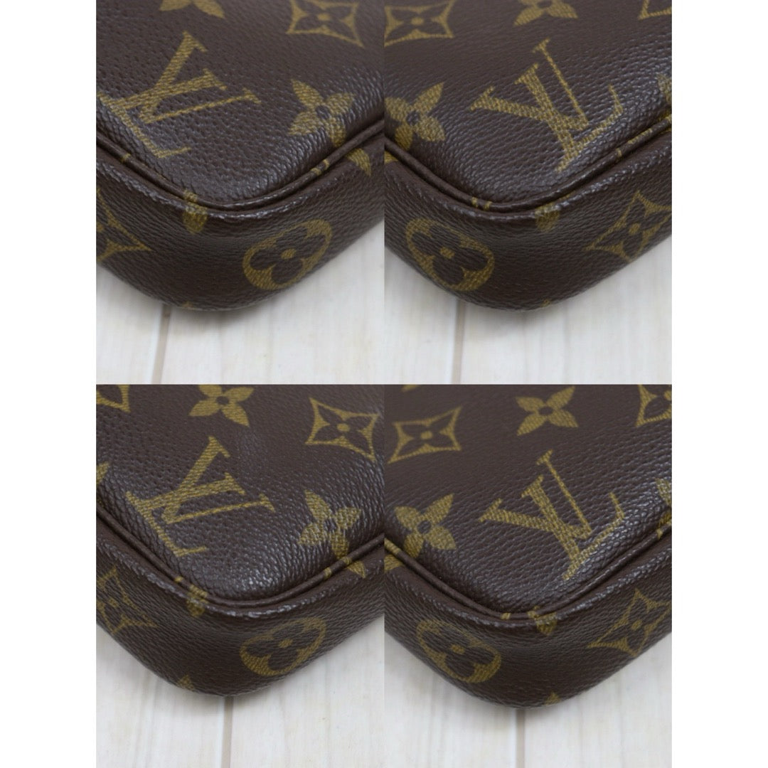 Include Entrupy Certificate of Authenticity｜Good ( Rank AB)｜Louis Vuitton Monogram Pochette Accessoires ｜26052706