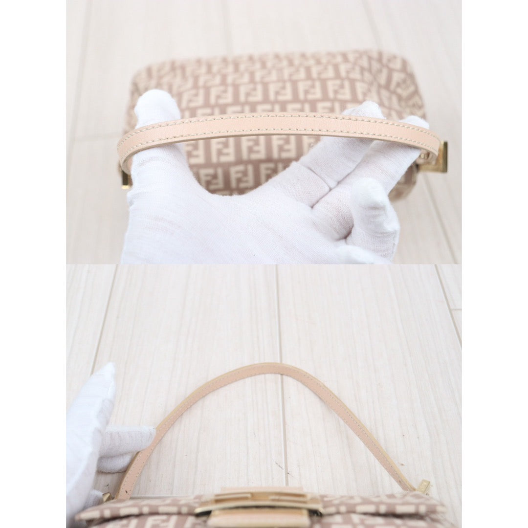 Rank A｜  FENDI Mamma Baguette Shoulder Bag Pink ｜24040815