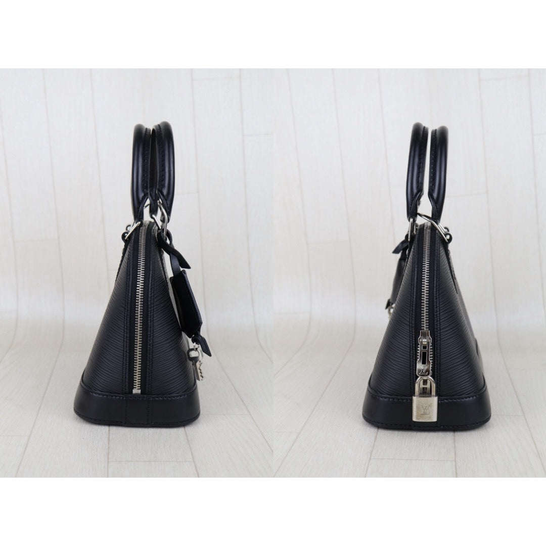 Very Good ( Rank A)｜LV Epi Alma BB HandBag Shoulder Bag Black IC Chips Model ｜S25081015