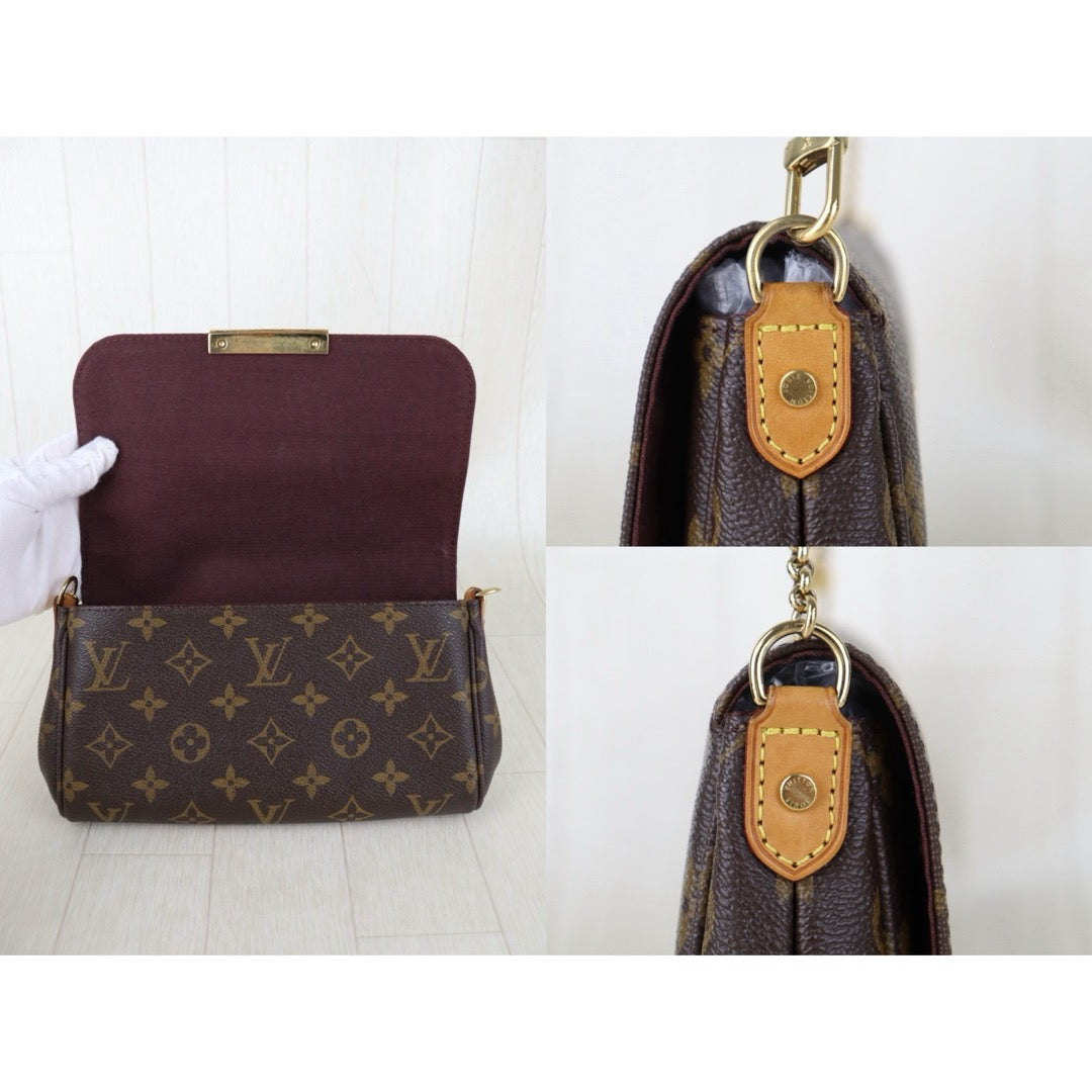 Include Entrupy Certificate of Authenticity｜Good ( Rank AB)｜Louis Vuitton Monogram Favorite PM ShoulderBag ｜S26072516