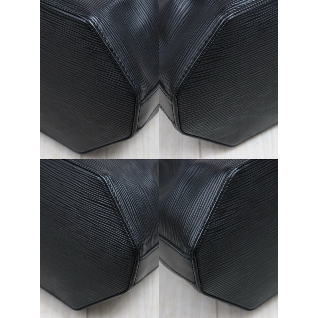 Include Entrupy Certificate of Authenticity｜Good ( Rank AB)｜Louis Vuitton Epi Sack de Paul Shoulder Bag Black｜26061807