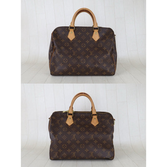 Include Entrupy Certificate of Authenticity｜Good ( Rank AB) ｜ Louis Vuitton Monogram Speedy 30 Hand Bag With Shoulder Strap｜S26013007