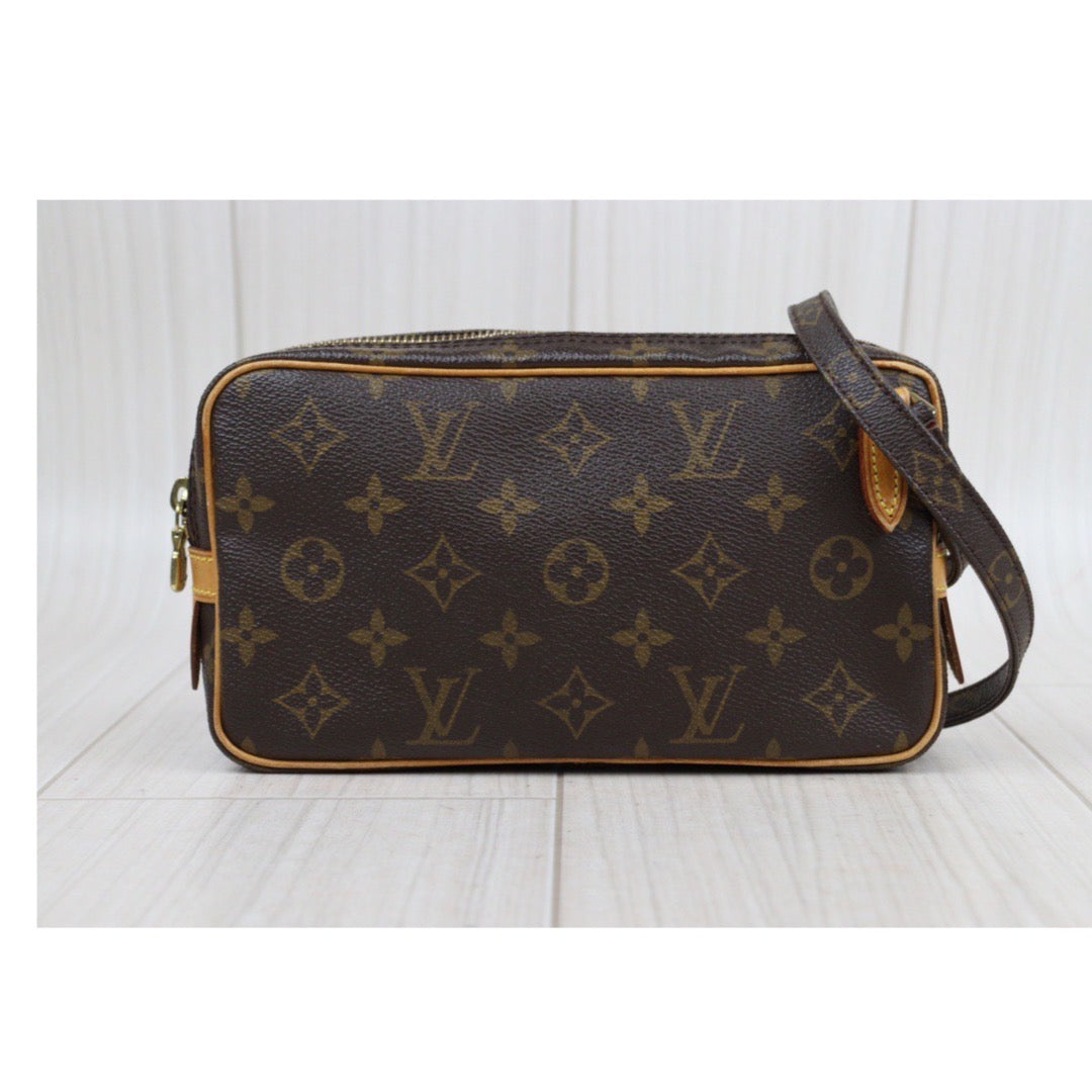 Rank AB｜LV Monogram Pochette Marley Bandolier Shoulder Bag｜23122505