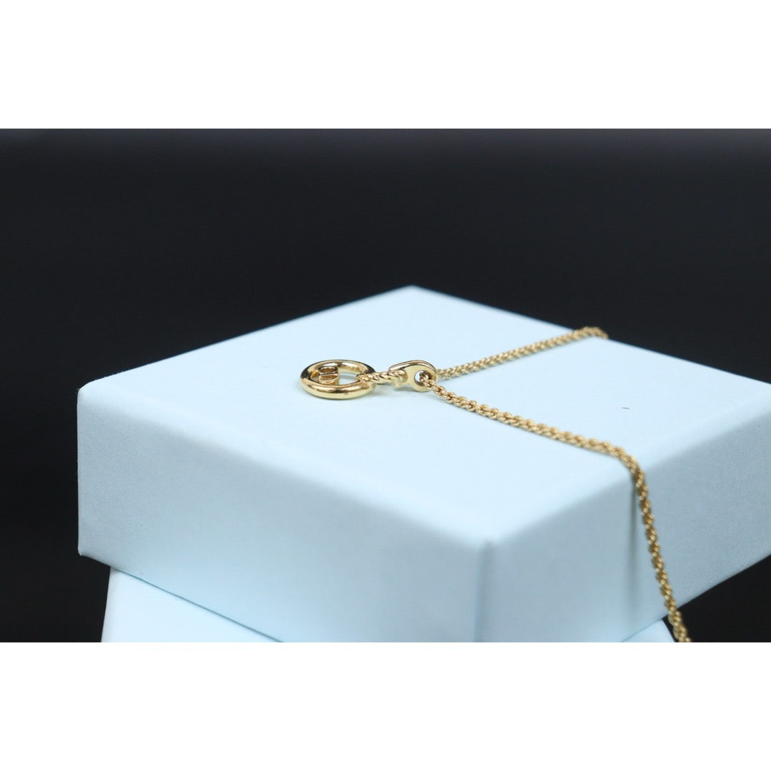Very Good ( Rank A) ｜ Dior CD Necklace Gold Plated ｜V25070308