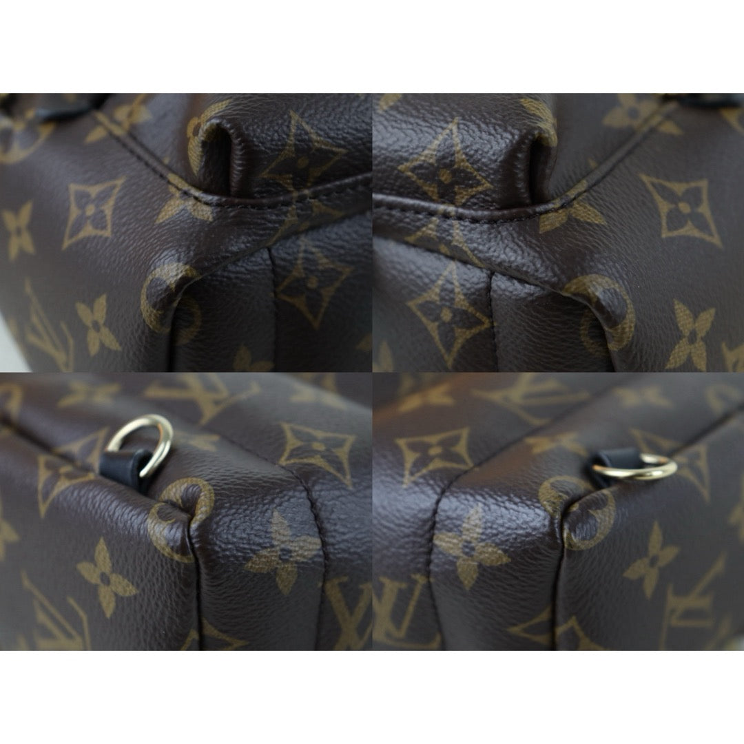 Include Entrupy Certificate of Authenticity｜Very Good ( Rank A)｜  Louis Vuitton Monogram Coated Canvas Mini Palm Springs Backpack IC Chips Model｜S26062509