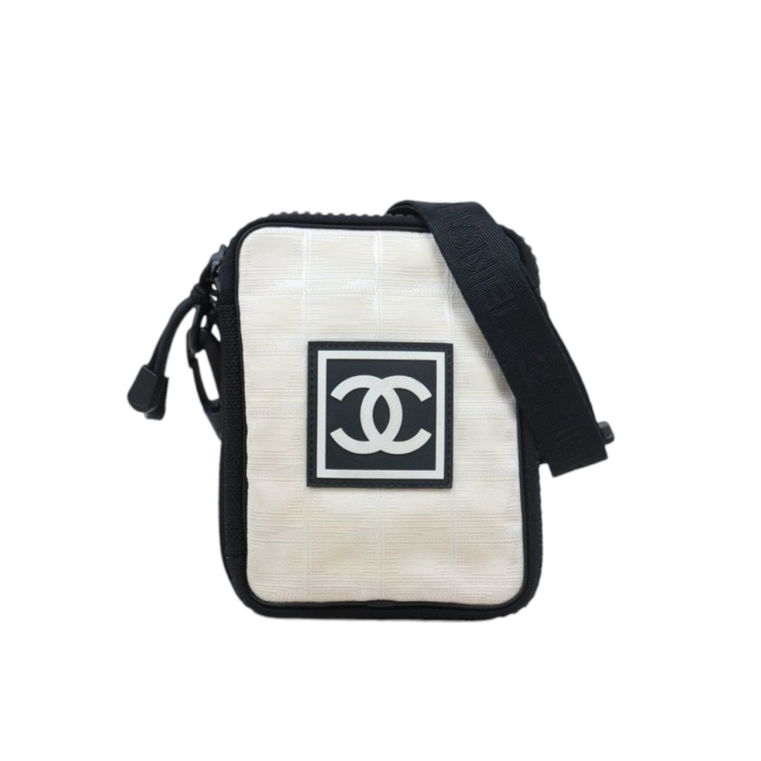 Good ( Rank AB)｜  Chanel Sports Line Canvas Camera Bag Coco Mark Shoulder bag  ｜V24103118