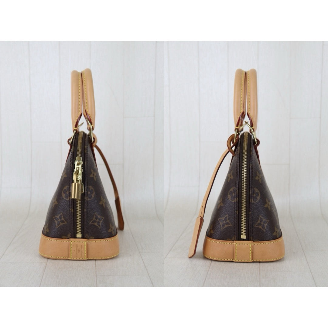 Include Entrupy Certificate of Authenticity｜Good ( Rank AB)｜Louis Vuitton Monogram Alma BB HandBag Shoulder Bag IC Chips Model｜S26051518