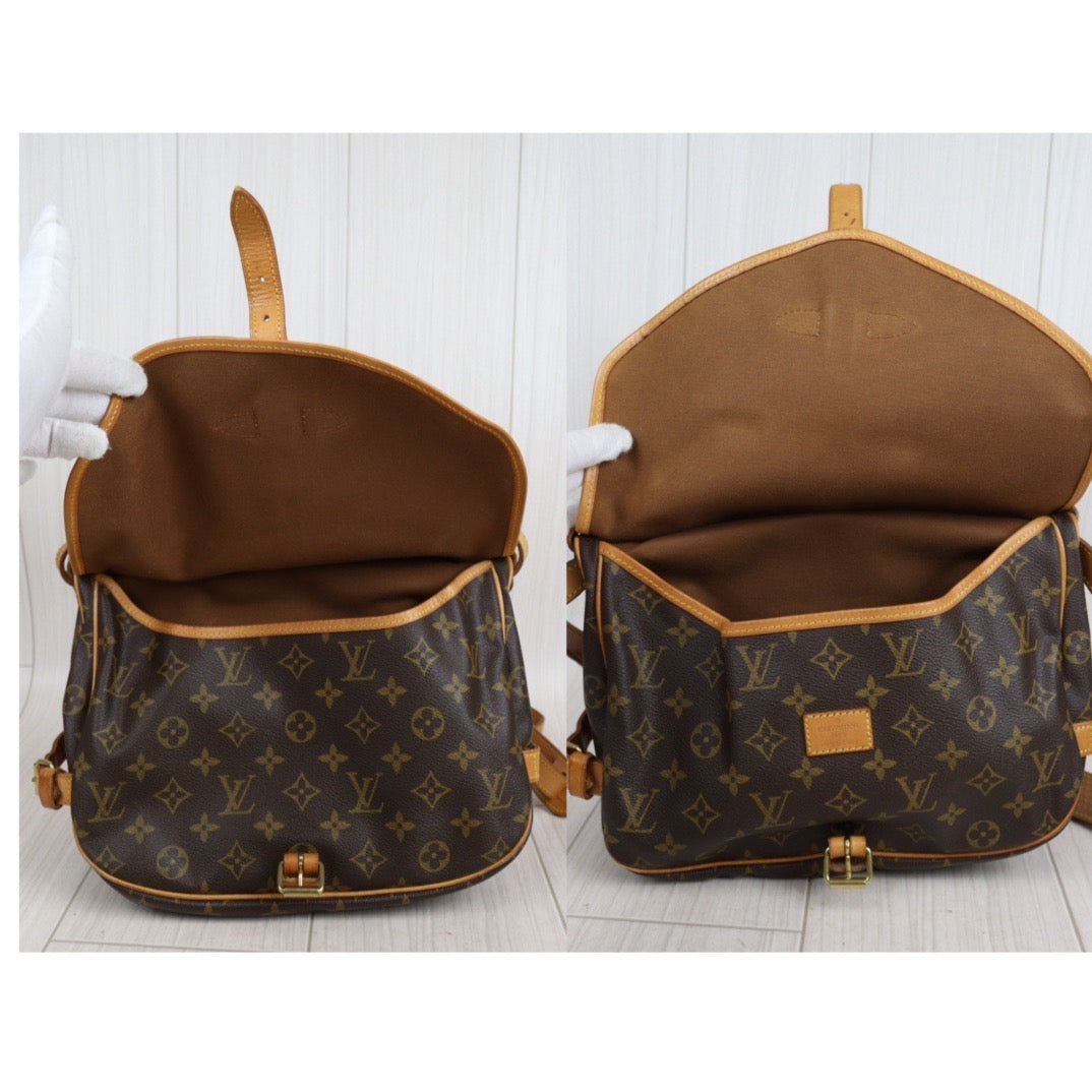 Rank AB｜ LV Monogram Saumur 30 Shoulder Bag｜23112323