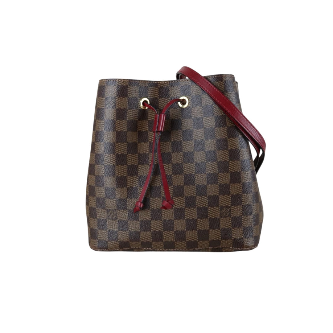 Good ( Rank AB) ｜ LV Damier Neo Noe Shoulder Bag Cherryberry｜X25112308