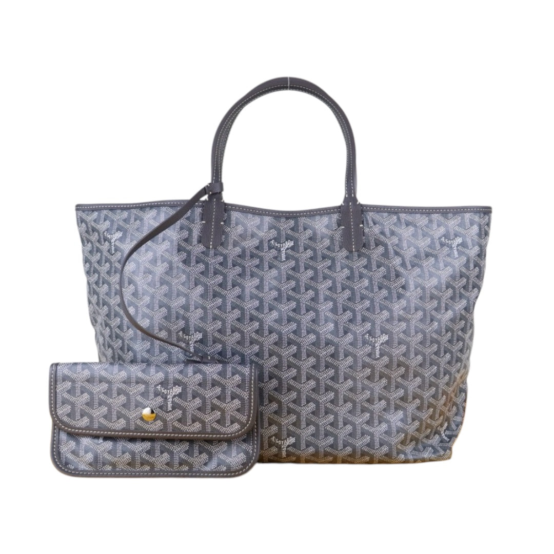 Very Good ( Rank A)｜ Goyard Saint-Louis PM Tote Bag Grey｜H25011324