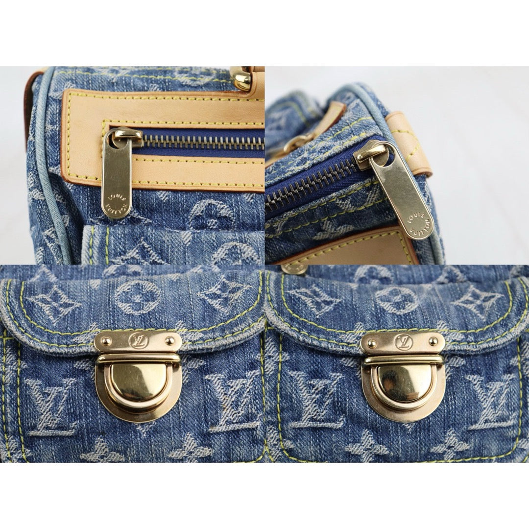 Very Good ( Rank A) ｜ LV Monogram Denim Noe Speedy Handbag   ｜S25022502
