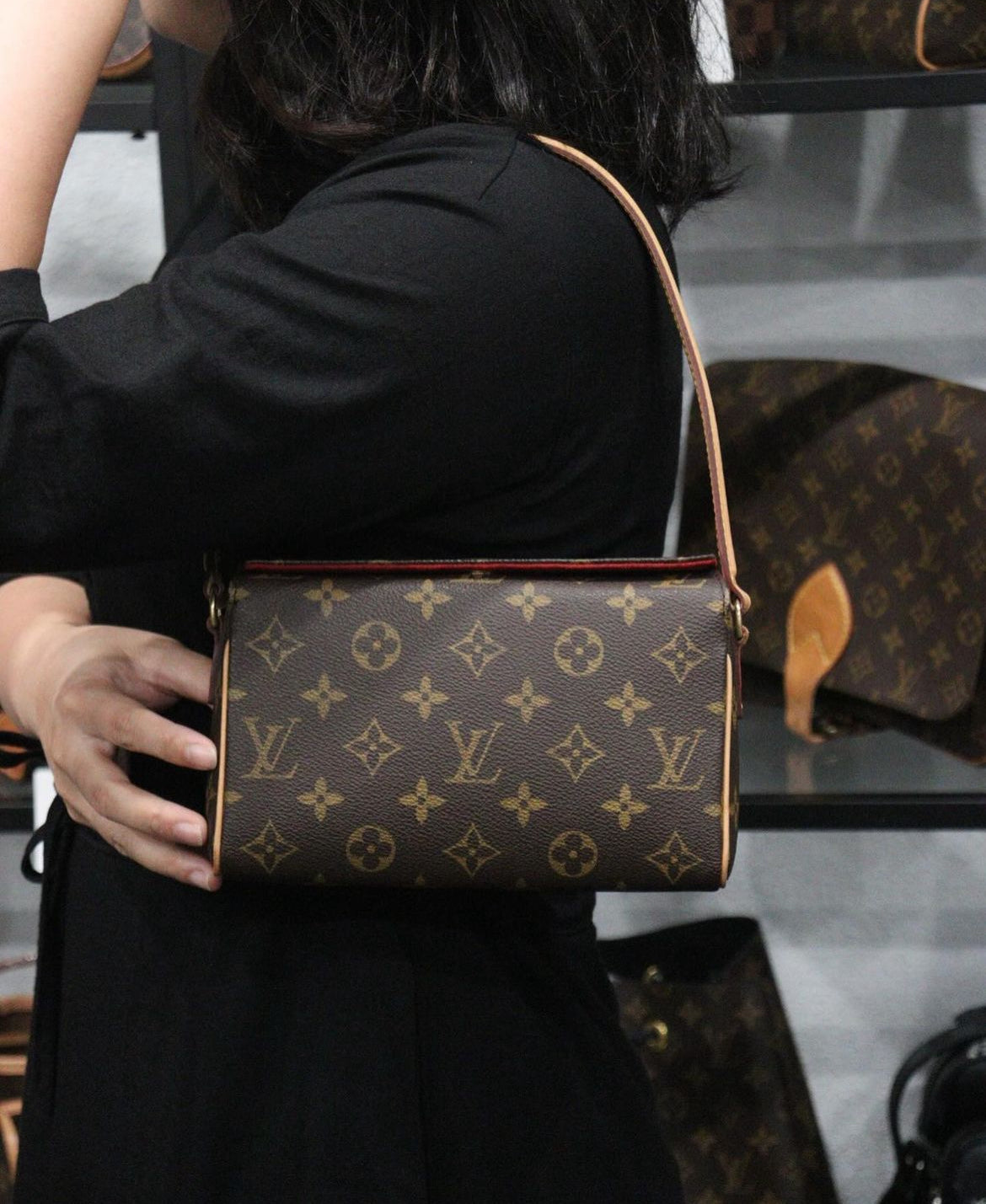 Good ( Rank AB) ｜ LV Monogram Recital Handbag ｜24080602