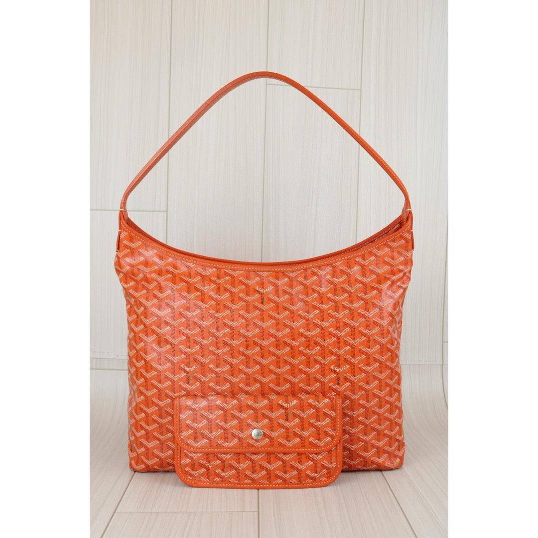 Very Good ( Rank A) ｜ Goyard Boheme Hobo Shoulder Bag Orange｜B24121304