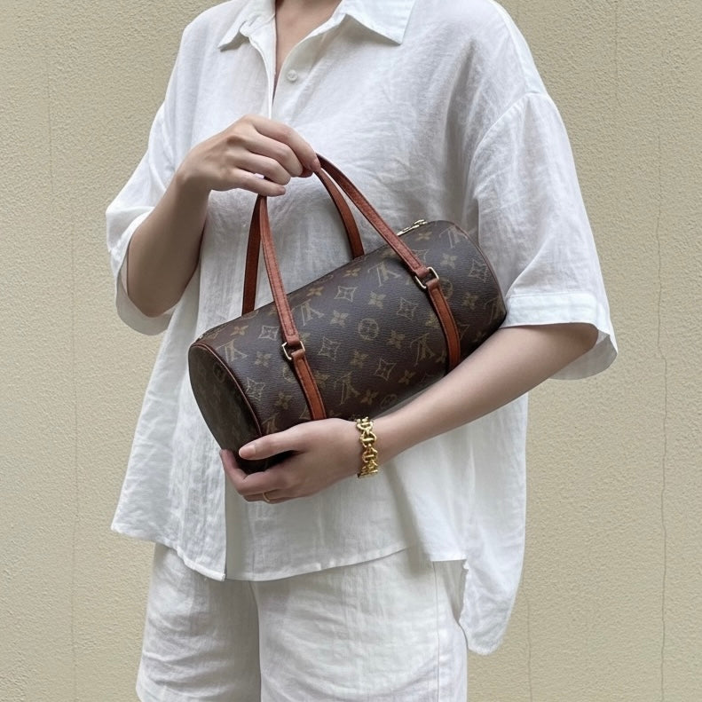 Include Entrupy Certificate of Authenticity｜Very Good ( Rank A)｜ Louis Vuitton Monogram Papillon 26 Handbag ｜26060901