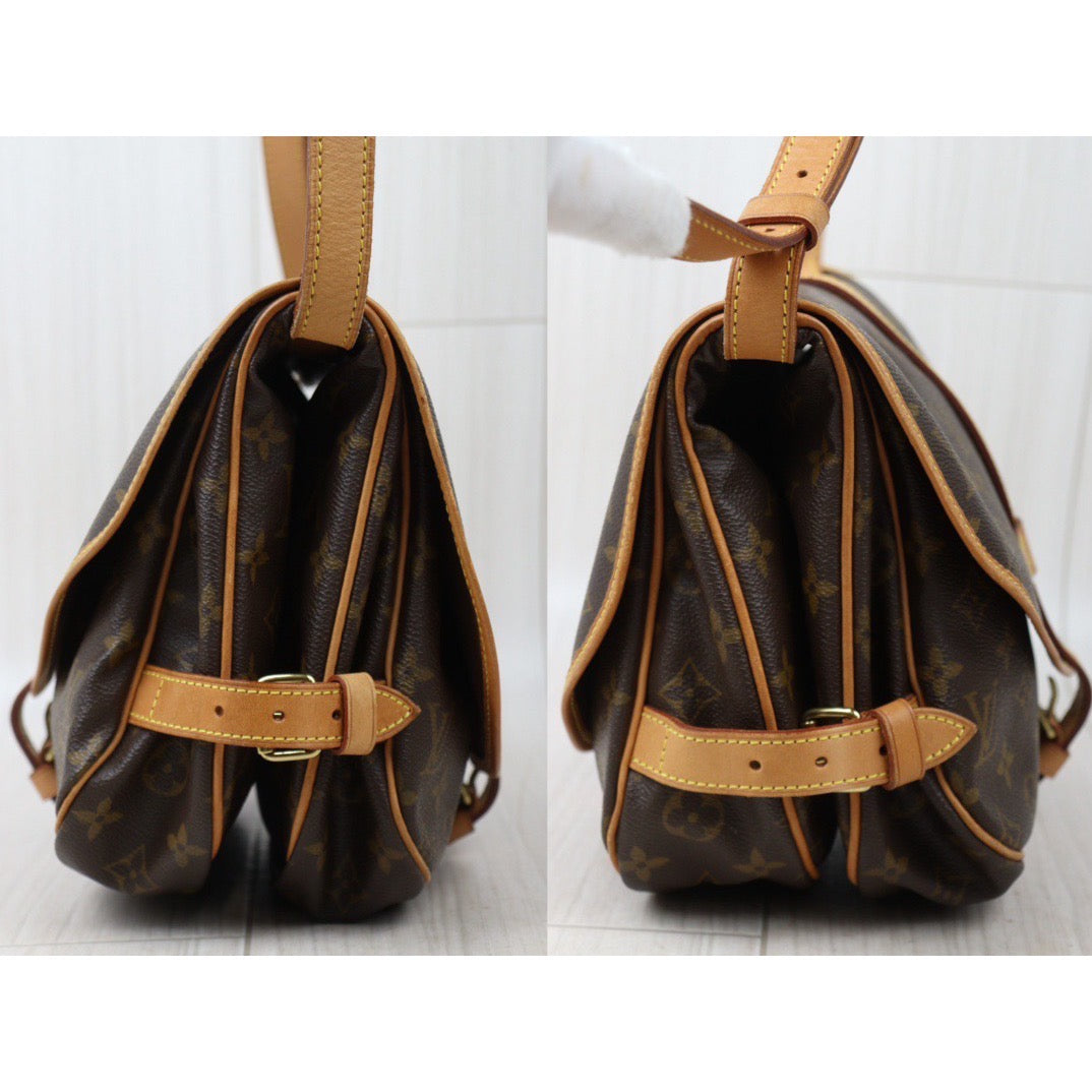 Rank AB ｜ LV Monogram Saumur 30 Shoulder Bag｜24070103