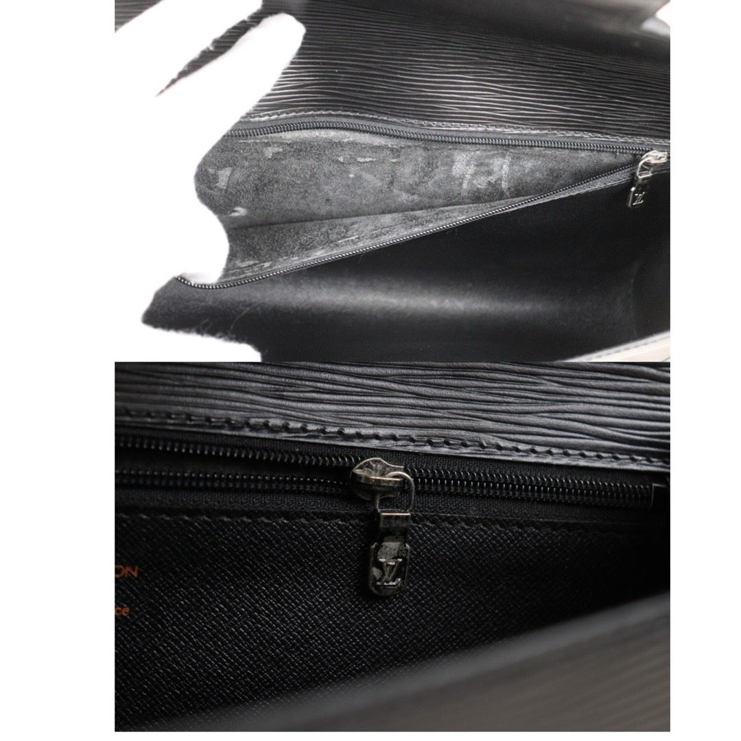 Rank A ｜ LV Epi Courcelles Clutch Black｜24040809